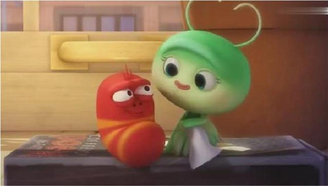 爆笑虫子：红虫终于找到可爱萌萌的女朋友，可是幸福太短暂了！