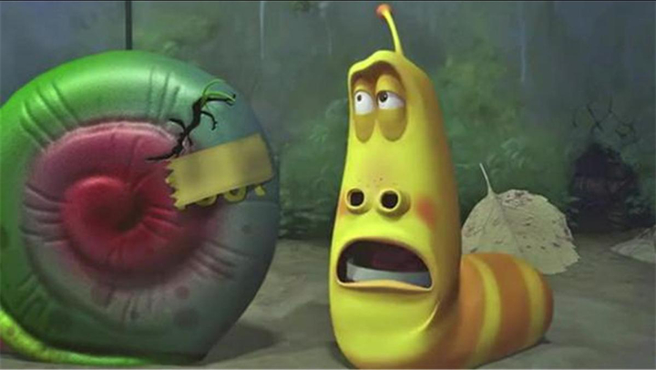 爆笑虫子：两条虫欺负软弱蜗牛反被蜗牛欺负！也不看看壳住是谁？
